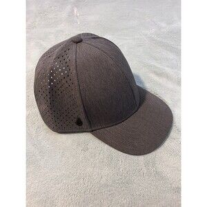 Melin A-Game Hydro Snapback Hat Cap Performance Logo Grey Low Profile 56cm